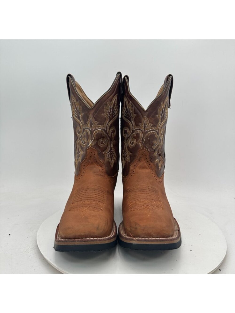 Majoma Men Size 8 Marked MEX 24 USA 25 Brown Western Cowboy Boots